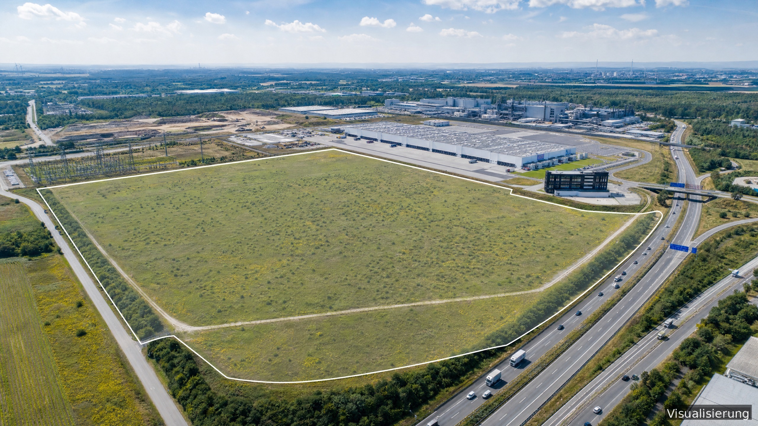 Gewerbegrundstueck für Rechenzentrum oder Logistik